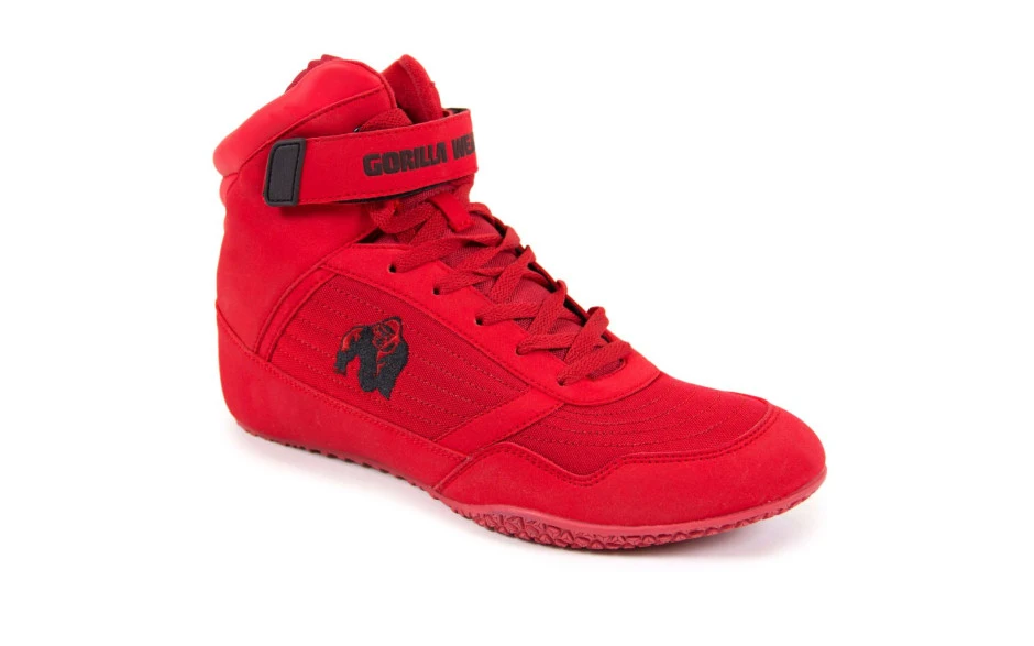 Gorilla Wear High Tops - Red 3 Gorilla Wear High Tops - Red