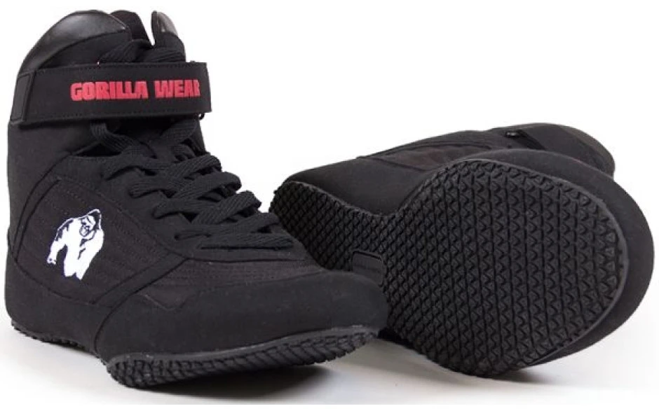 Gorilla Wear High Tops - Black 3 Gorilla Wear High Tops - Black
