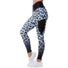 Anarchy Apparel Compression Leggings Siberia - Black/White -Sport Verkauf anarchy apparel compression pants siberia1 1