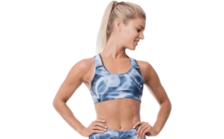 Anarchy Apparel Sports Bra Miasma - Black/White