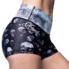 Anarchy Apparel Missfit Hot Pants - Black/White -Sport Verkauf anarchy apparel missfit hot pants
