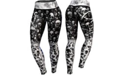 Anarchy Apparel Missfit Leggings - Black/White -Sport Verkauf anarchy apparel missfit legging