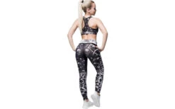 Anarchy Apparel Missfit Leggings - Black/White -Sport Verkauf anarchy apparel missfit legging4