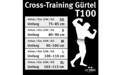 C.P. Sports Cross-Training Gürtel T100 - Schwarz 11 C.P. Sports Cross-Training Gürtel T100 - Schwarz -Sport Verkauf cross training guertel camouflage gruen 5