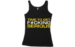 Dedicated Nutrition Women Stringer Time To Get Serious