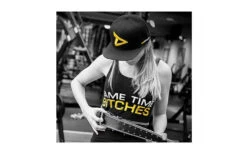 Dedicated Nutrition Women Stringer 'Game Time Bitches' - Yellow Black -Sport Verkauf dn stringer women gametime 4