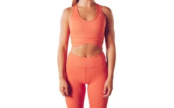 Workout Empire Core Wrap Bra - Ember Glow -Sport Verkauf emberglow bra 3