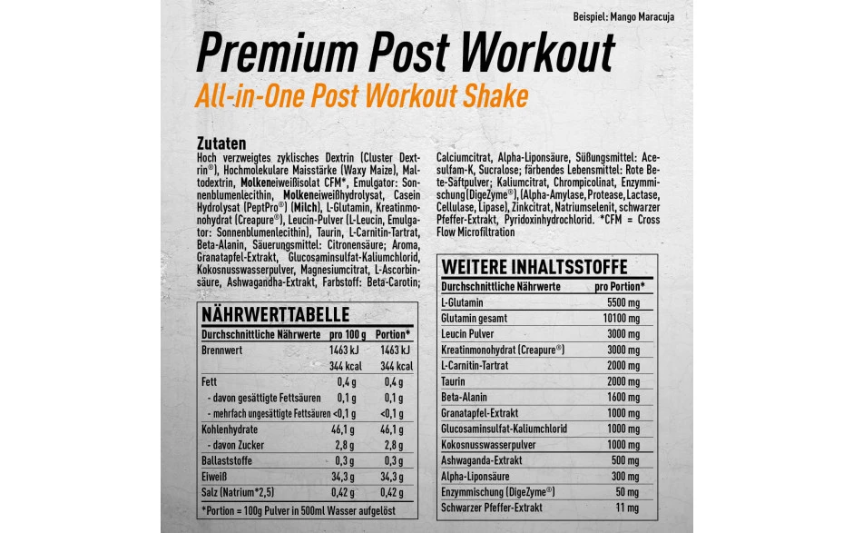 Engel Nutrition Premium Post Workout - 2000g Dose 9 Engel Nutrition Premium Post Workout - 2000g Dose – Bild 7