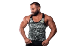 Fitnessvictim Men Camou Tank