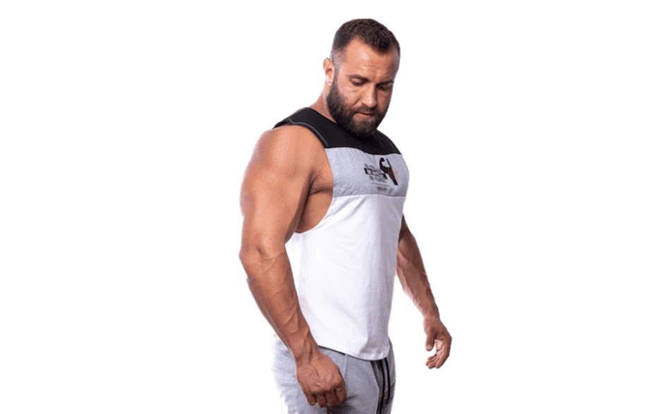 Fitnessvictim Men Casual Logo Tank 4 Fitnessvictim Men Casual Logo Tank – Bild 2