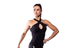 Fitnessvictim Women Cross Neckholder Tank -Sport Verkauf fitnessvictim womens cross neckholder tank 2 1