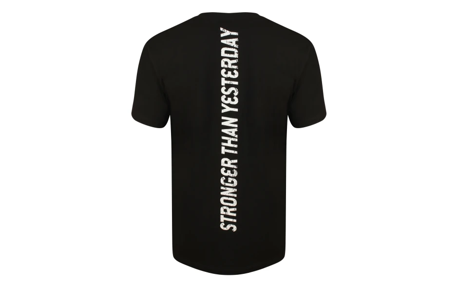 Golds Gym Premium Crew Neck T-Shirt - Black 4 Golds Gym Premium Crew Neck T-Shirt - Black – Bild 2