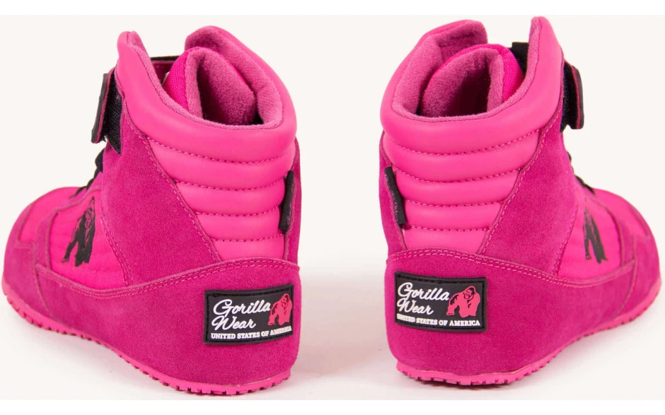 Gorilla Wear Womens High Tops - Pink 5 Gorilla Wear Womens High Tops - Pink – Bild 3