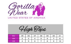 Gorilla Wear Womens High Tops - Pink 13 Gorilla Wear Womens High Tops - Pink -Sport Verkauf gorilla wear high tops pink 6 1