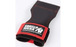 Gorilla Wear Lifting Grips -Sport Verkauf gorilla wear lifting grips black red produktansicht 2