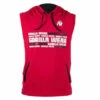 Gorilla Wear Melbourne S/L Hooded T-Shirt - Red -Sport Verkauf gorilla wear melbourne shirt 2