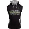 Gorilla Wear Melbourne S/L Hooded T-Shirt - Black -Sport Verkauf gorilla wear melbourne shirt 3
