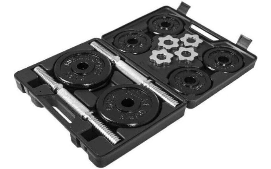 Gorilla Sports Kurzhantelset 20kg Mit Koffer 4 Gorilla Sports Kurzhantelset 20kg Mit Koffer – Bild 2