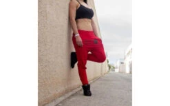 Gorilla Wear Celina Drop Crotch Joggers - Rot -Sport Verkauf gorilla wear celina jogger1 1