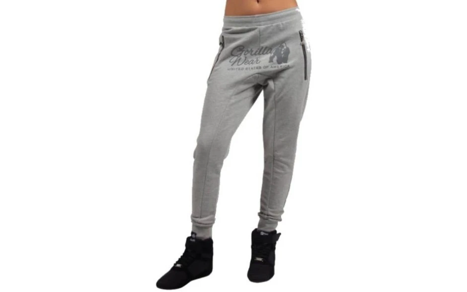 Gorilla Wear Celina Drop Crotch Joggers - Grau 3 Gorilla Wear Celina Drop Crotch Joggers - Grau
