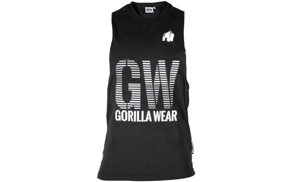 Gorilla Wear Dakota Sleeveless T-Shirt - Schwarz 3 Gorilla Wear Dakota Sleeveless T-Shirt - Schwarz