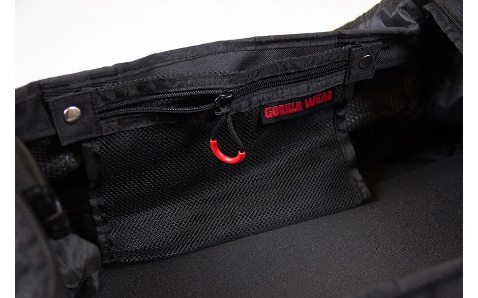 Gorilla Wear Jerome Gym Bag - Black/Red 8 Gorilla Wear Jerome Gym Bag - Black/Red – Bild 6