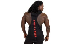 Gorilla Wear Lawrence Hooded Tank Top - Schwarz -Sport Verkauf gorillawear lawrence hooded tank top black2