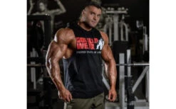 Gorilla Wear Rogers Hooded Tank Top - Schwarz -Sport Verkauf gw rogers hooded tank top6