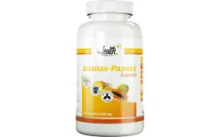 Health+ Ananas Papaya Enzyme - 120 Kapseln -Sport Verkauf health ananas papaya enzyme