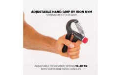 Iron Gym Adjustable Hand Grip -Sport Verkauf iron gym hand grip2