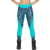 LaBellaMafia - Pop Blue Leggings -Sport Verkauf labellamafia 3