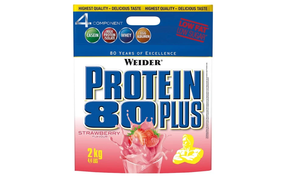 Weider Protein 80 Plus 2000g Beutel 7 Weider Protein 80 Plus 2000g Beutel – Bild 5