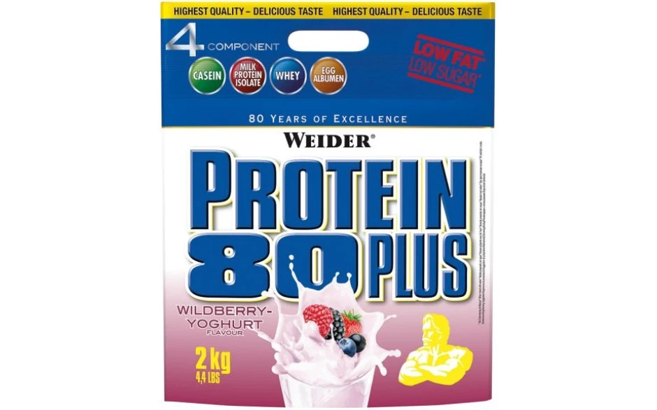 Weider Protein 80 Plus 2000g Beutel 3 Weider Protein 80 Plus 2000g Beutel