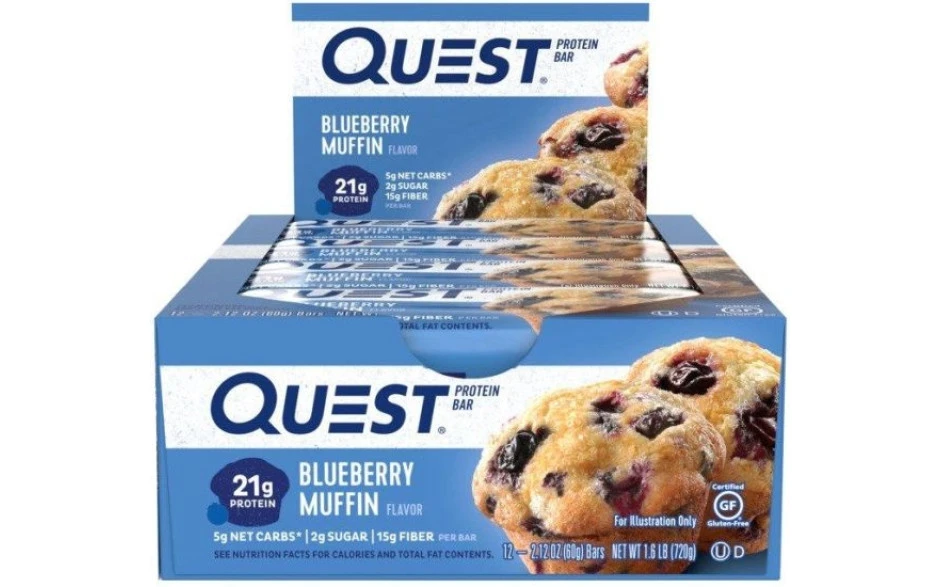 Quest Nutrition Quest Bar - 12 X 60g Riegel 5 Quest Nutrition Quest Bar - 12 X 60g Riegel – Bild 3