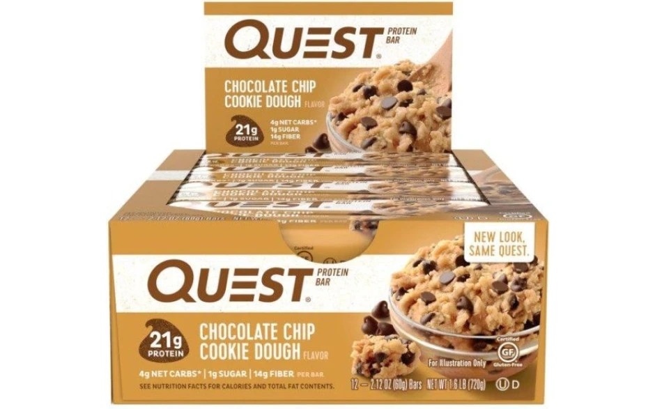 Quest Nutrition Quest Bar - 12 X 60g Riegel 7 Quest Nutrition Quest Bar - 12 X 60g Riegel – Bild 5