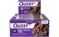 Quest Nutrition Quest Bar - 12 X 60g Riegel 22 Quest Nutrition Quest Bar - 12 X 60g Riegel -Sport Verkauf quest bar double choco chunk sparpack