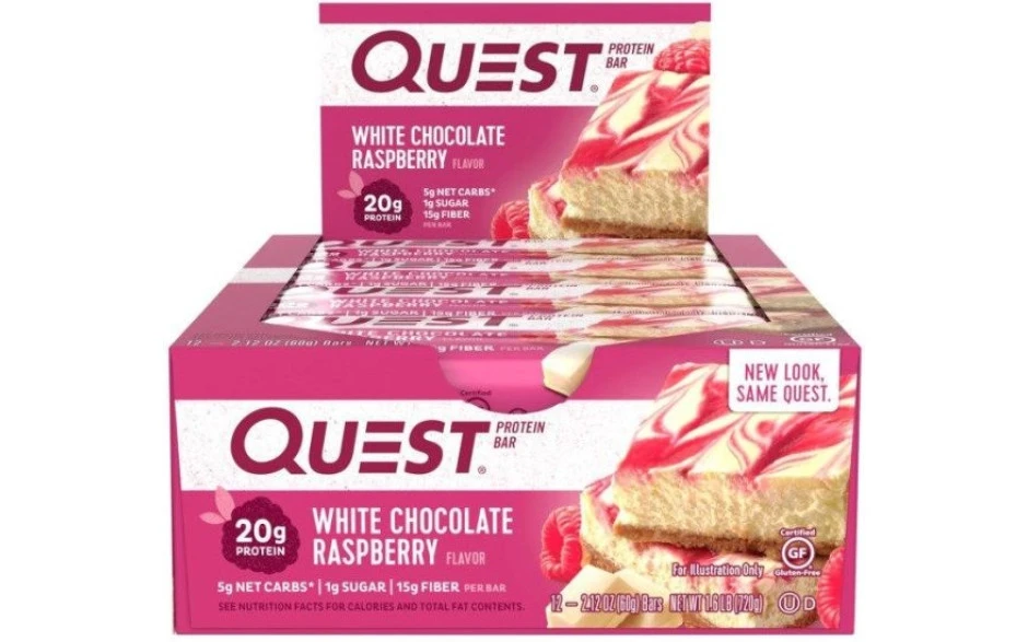 Quest Nutrition Quest Bar - 12 X 60g Riegel 14 Quest Nutrition Quest Bar - 12 X 60g Riegel – Bild 12