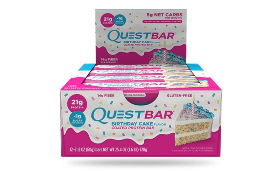 Quest Nutrition Quest Bar - 12 X 60g Riegel 4 Quest Nutrition Quest Bar - 12 X 60g Riegel – Bild 2