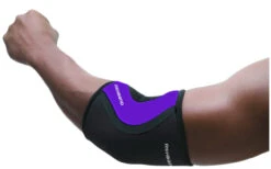 Rehband RX Ellenbogenbandage 5mm Schwarz/lila