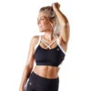 Workout Empire Strike Bra - Obsidian Schwarz -Sport Verkauf strike bra 1