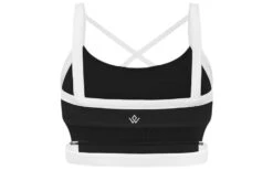 Workout Empire Strike Bra - Obsidian Schwarz -Sport Verkauf strike bra obsidian b