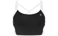 Workout Empire Strike Bra - Obsidian Schwarz -Sport Verkauf strike bra obsidian f