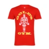 Golds Gym Muscle Joe T-Shirt - Red -Sport Verkauf t shirt von golds gym basic logo