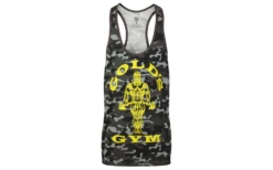 Golds Gym Muscle Joe Premium Tank - Camo Black