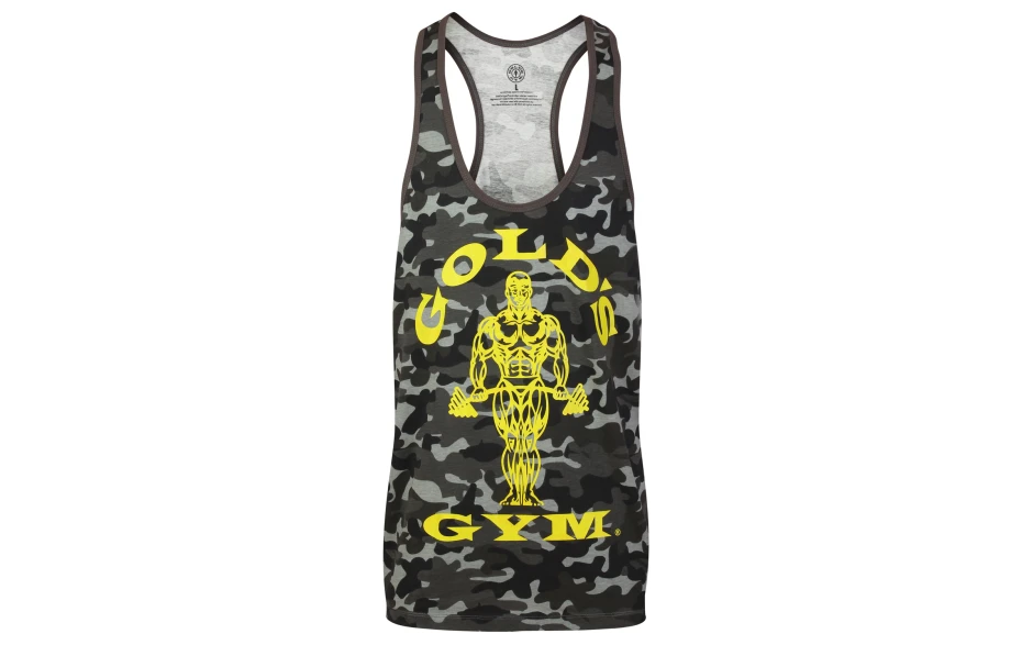 Golds Gym Muscle Joe Premium Tank - Camo Black 3 Golds Gym Muscle Joe Premium Tank - Camo Black