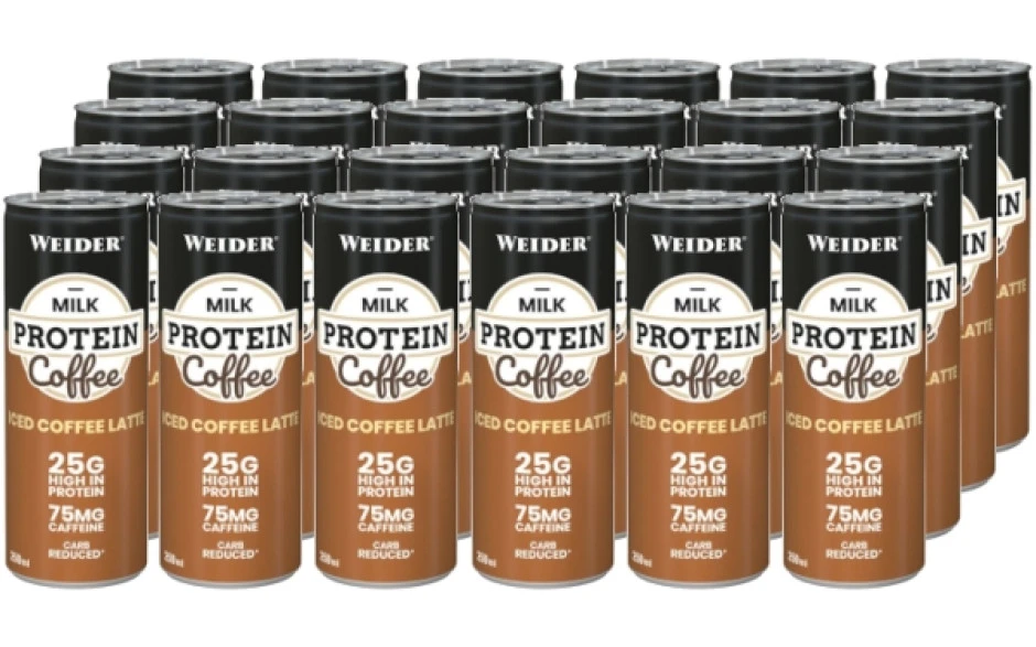 Weider Milk Protein Coffee - 24 X 250ml 2 Weider Milk Protein Coffee - 24 X 250ml
