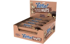 Weider Yippie! Nuts - 12 X 45g Riegel -Sport Verkauf weider yippie nuts nougat hazelnut 12er 1