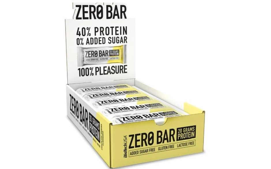 BioTechUSA Zero Bar 20 X 50g 4 BioTechUSA Zero Bar 20 X 50g – Bild 2