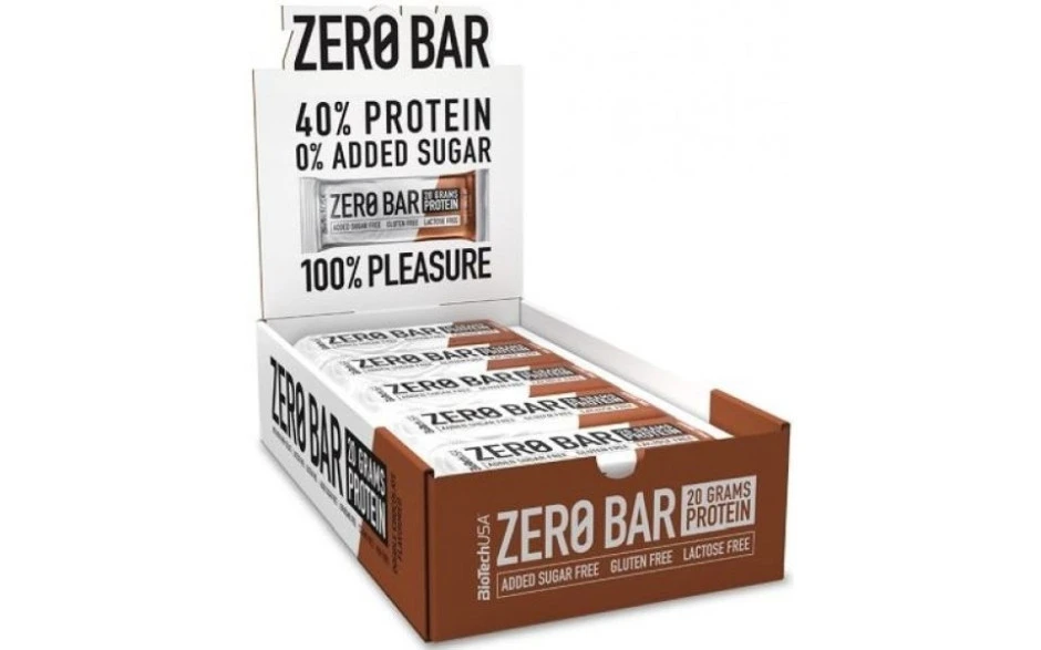 BioTechUSA Zero Bar 20 X 50g 3 BioTechUSA Zero Bar 20 X 50g